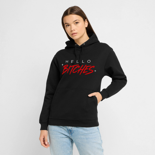 Bluza z kapturem hello - czarny