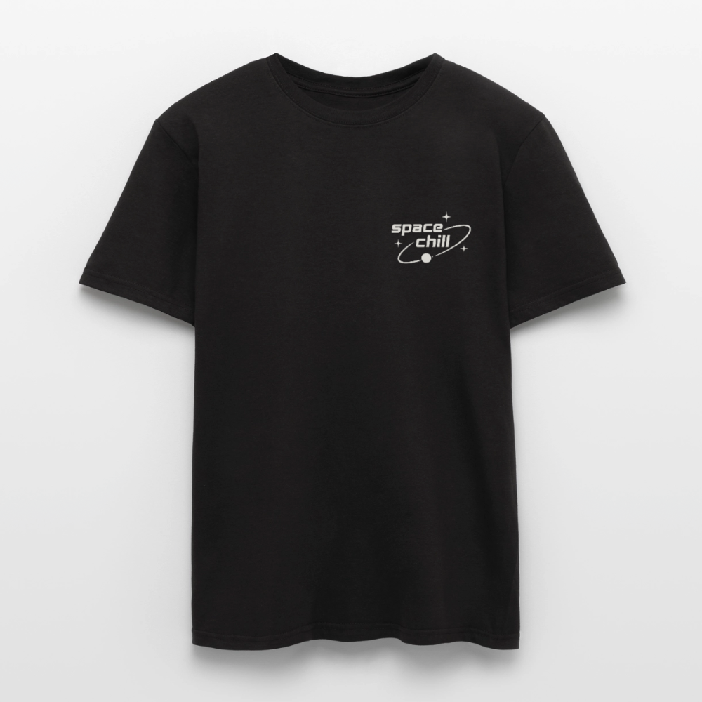 T-shirt CHILLERA „space chill” - czarny