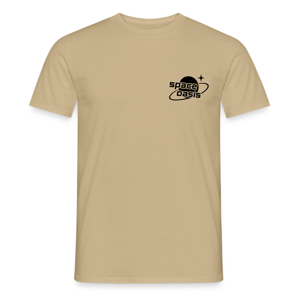 T-shirt CHILLERA „space oasis” - piaskowy beż