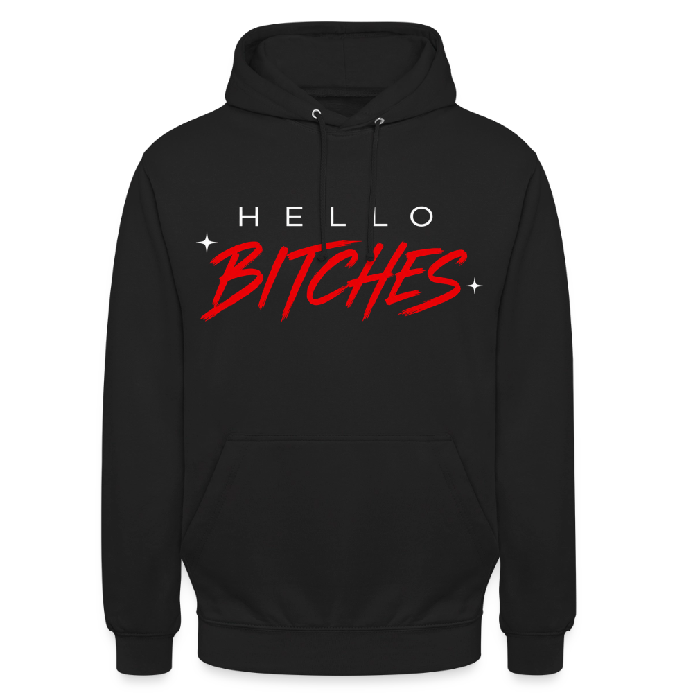 Bluza z kapturem hello - czarny