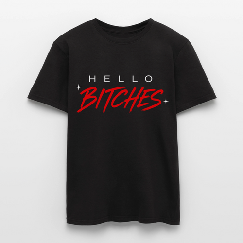 Hello Bitches - czarny